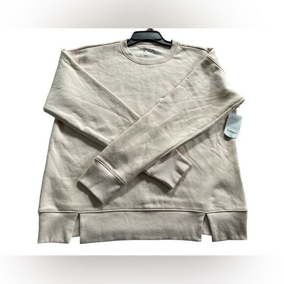 Xersion Womens Super Soft Fleece Crew Neck Long Sleeve Sweatshirt, size Large - Picture 6 of 8